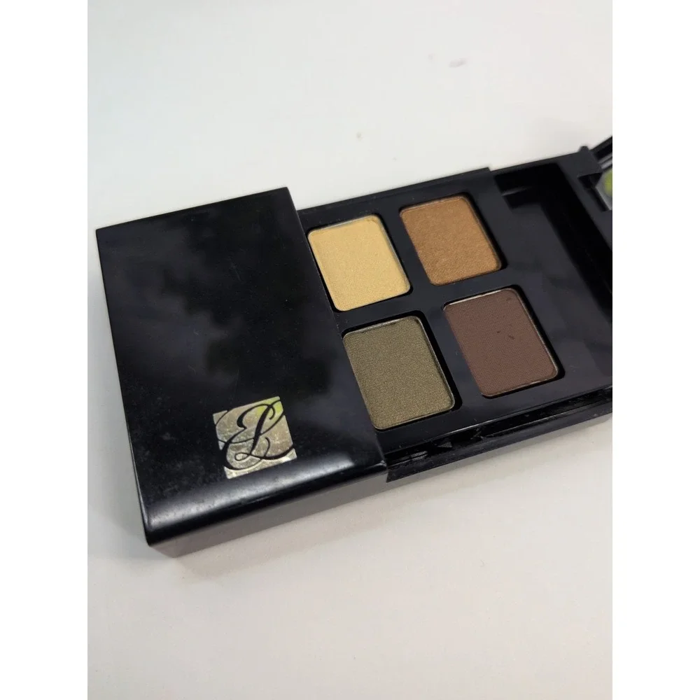 NEW RARE😍Estee Lauder SignatureEyeshadow Quad Cappuccino Camouflage Truffle K29
